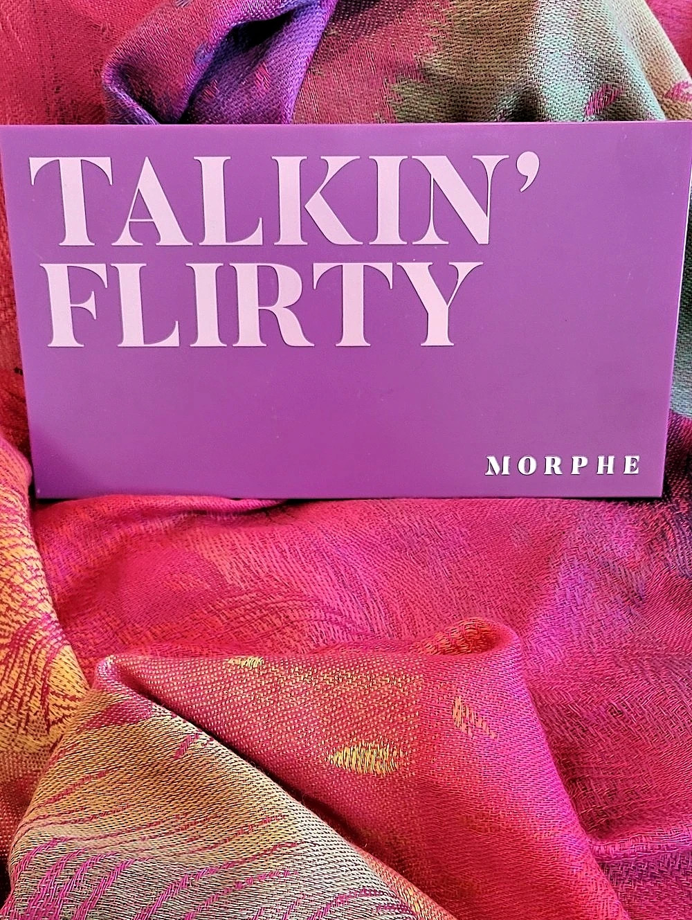 Morphe 18F Talkin' Flirty Artistry Palette Pink & Purple NWT